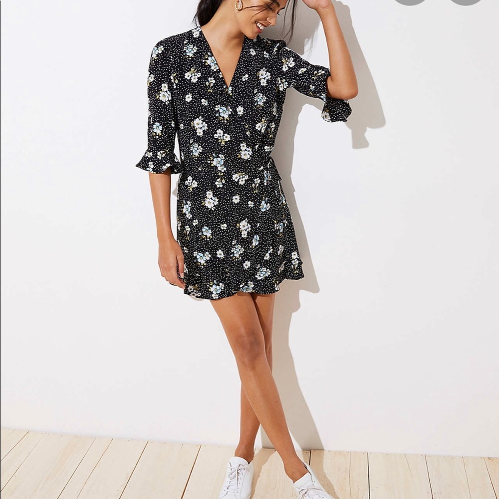 Loft Wrap Dress/Romper